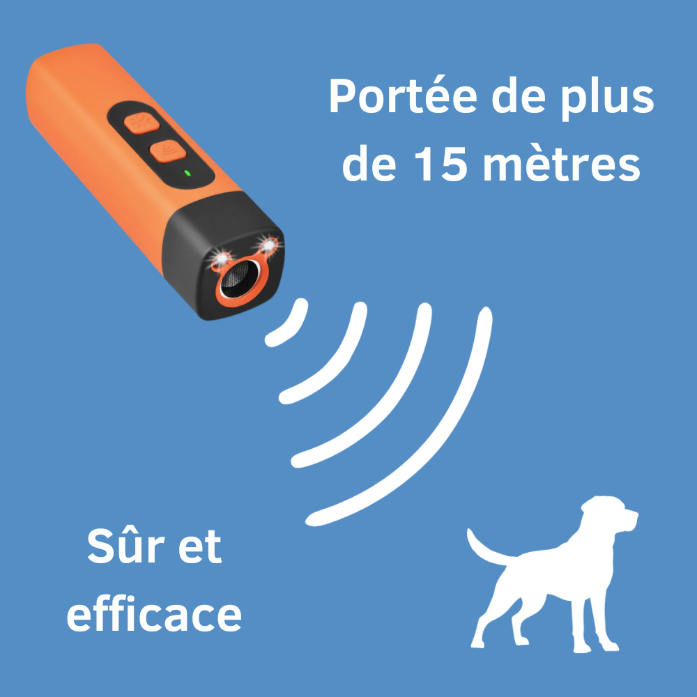 ZenDog™ Pro - Appareil anti-aboiements à ultrasons